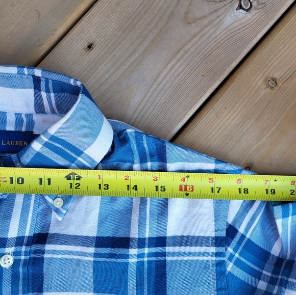 Polo Men's Cotton flannel button up shirt - Picture 2 of 7